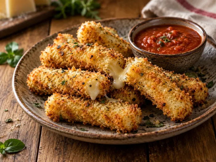 Baked Arkansas Cheese Sticks