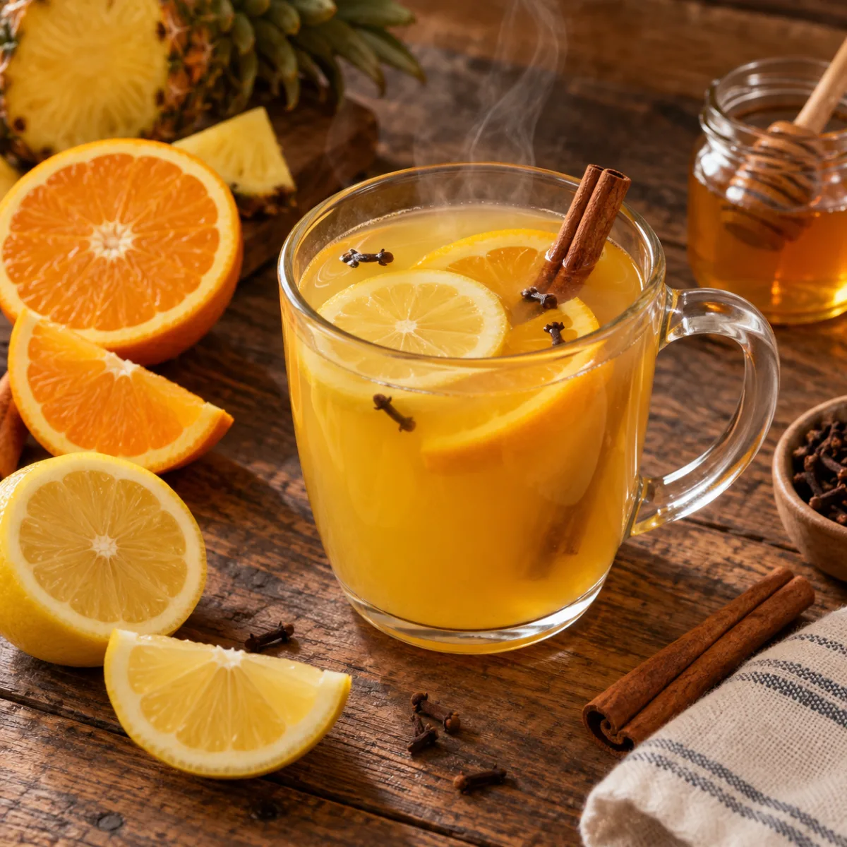 Cold & Flu Spiced Lemon Punch