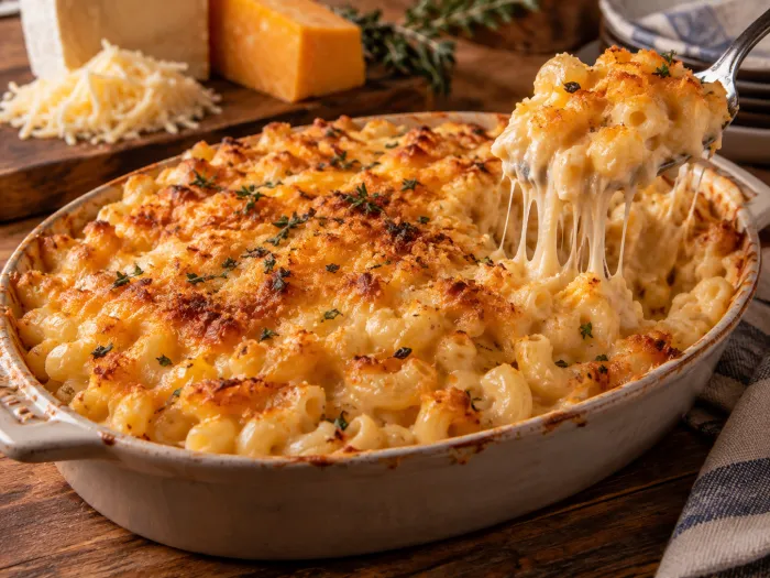 Death by Mac & Cheese & Cheese & Cheese