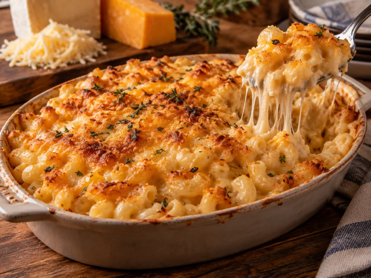 Death by Mac & Cheese & Cheese & Cheese