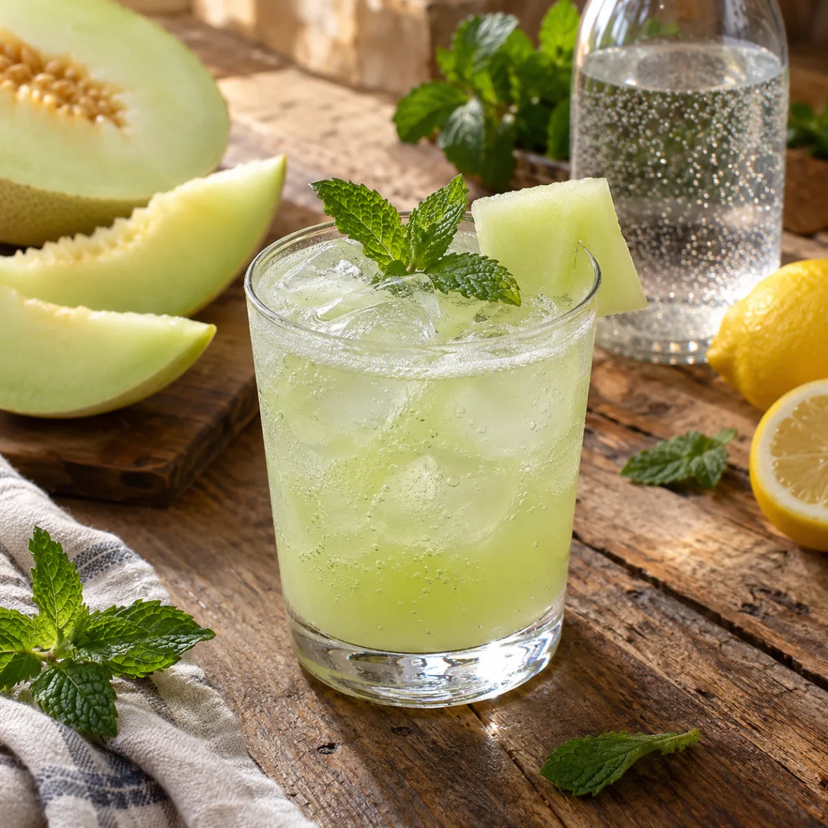 Honeydew Spritzers