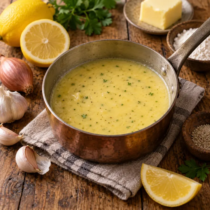 Lemon Garlic Butter Sauce