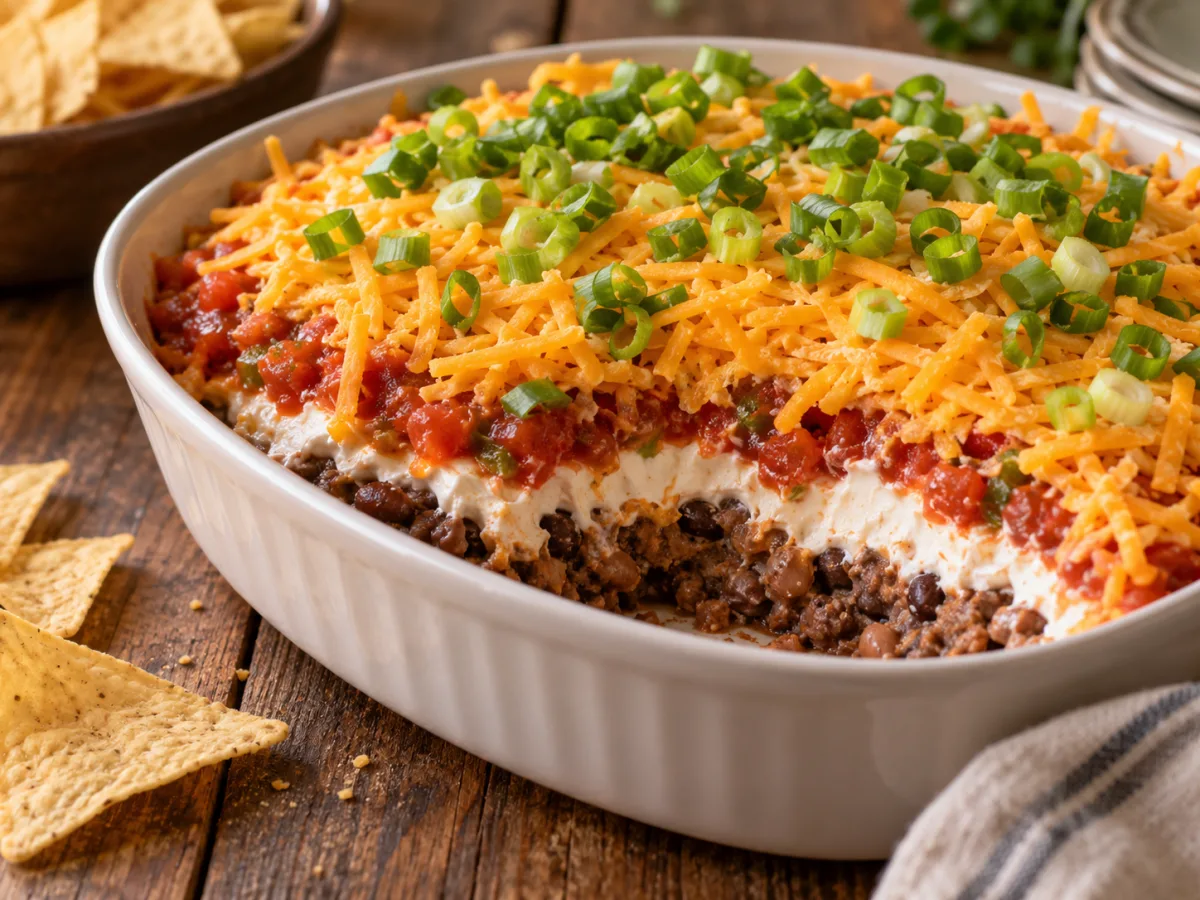 Rachel’s Game-Day Layer Dip