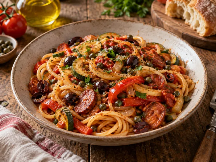 Ratatouille Puttanesca