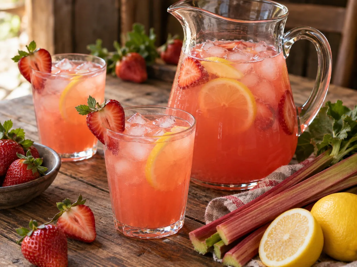 Rhubarb Lemonade