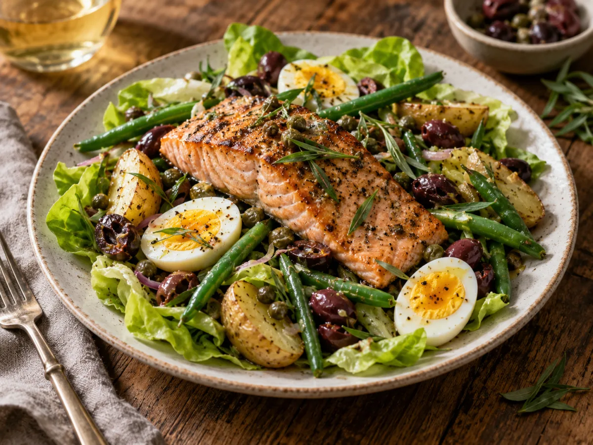 Salmon Niçoise Früvous