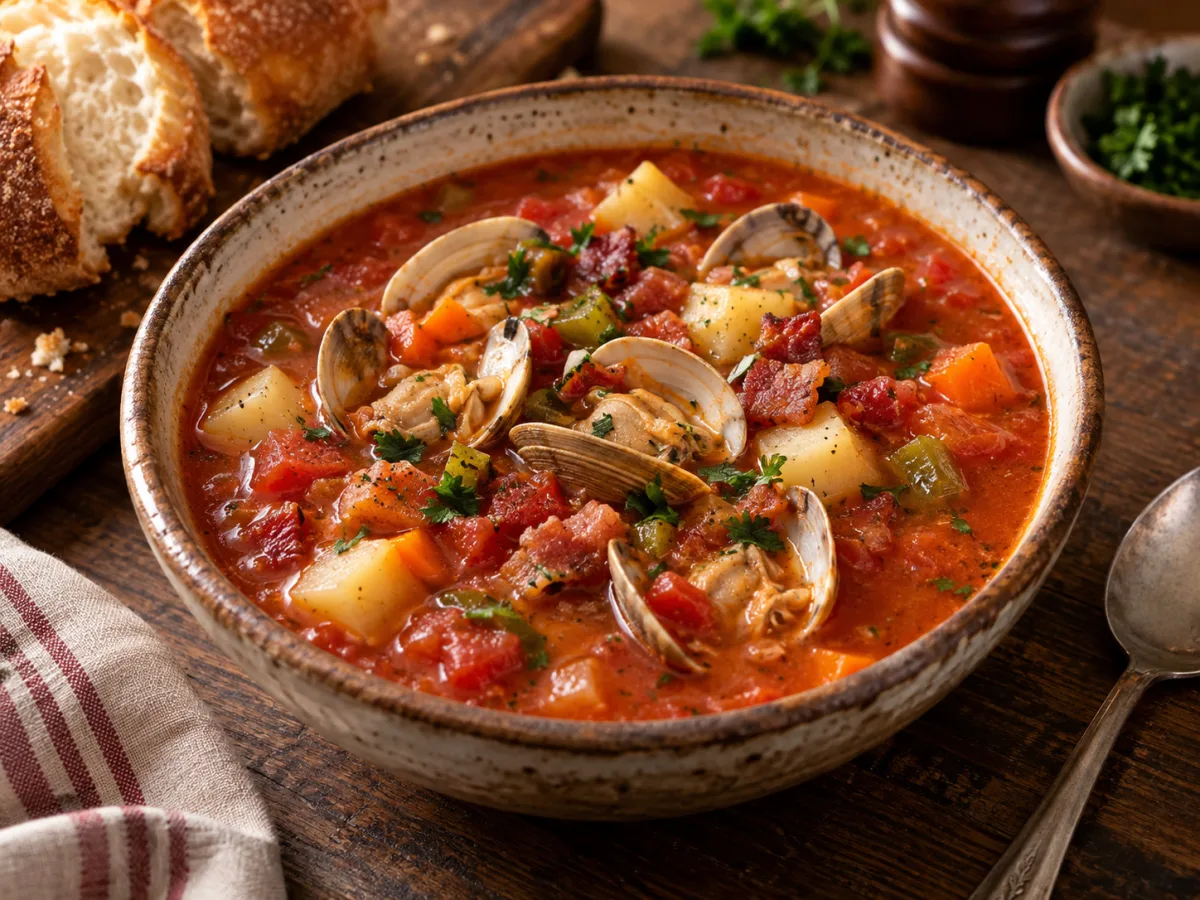 Seraphina’s Red Clam Chowder