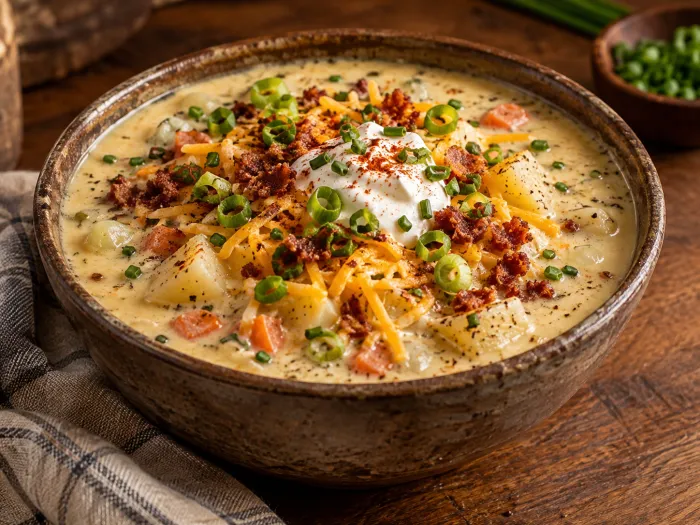 Twisted Loaded Baked Potato Soup
