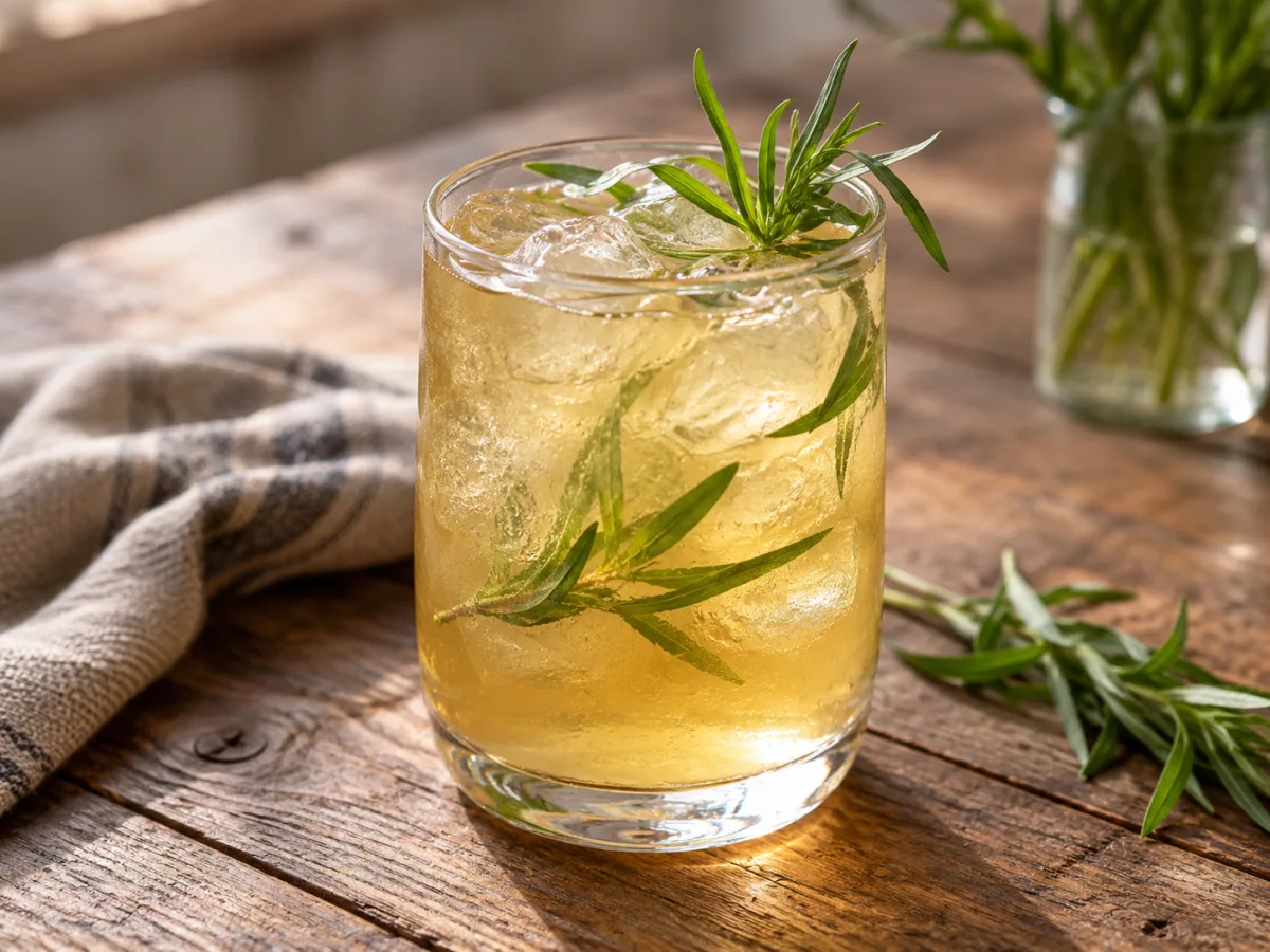 White Tarragon Iced Tea